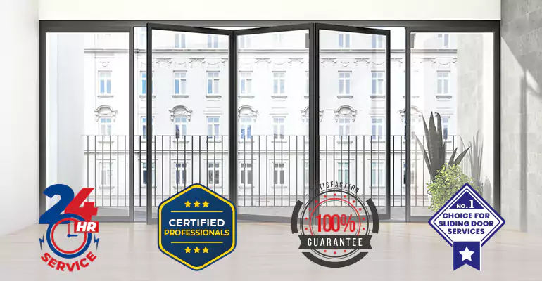 Sliding Accordion Door Repair in Aventura