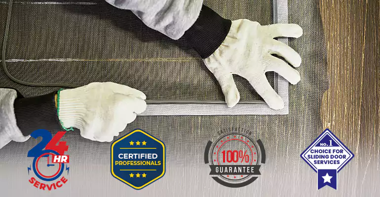 Commercial Mesh Door Repair in Aventura
