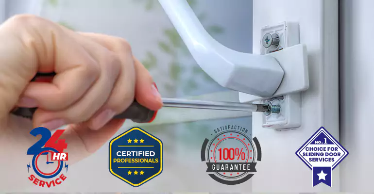 Broken Patio Door Handle Repair in Aventura