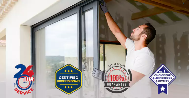 Sliding Glass Door Frame Repair in Aventura
