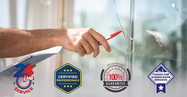 Sliding Glass Door Track Repair in Aventura