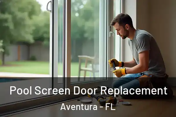 Pool Screen Door Replacement Aventura - FL